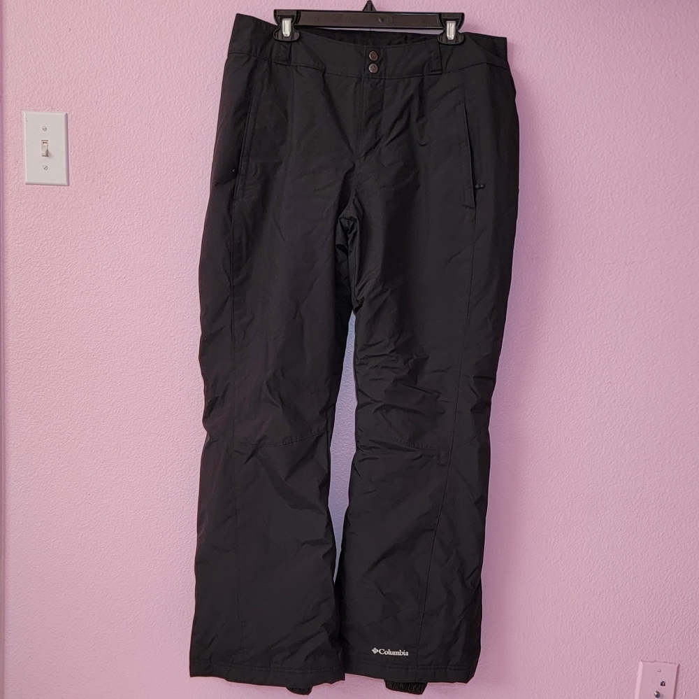 Columbia Sportwear Black Snow Pants/ L.